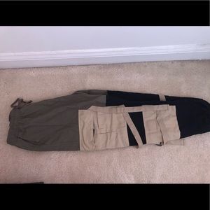 Fashion Nova Multi-Colored Cargo Pants